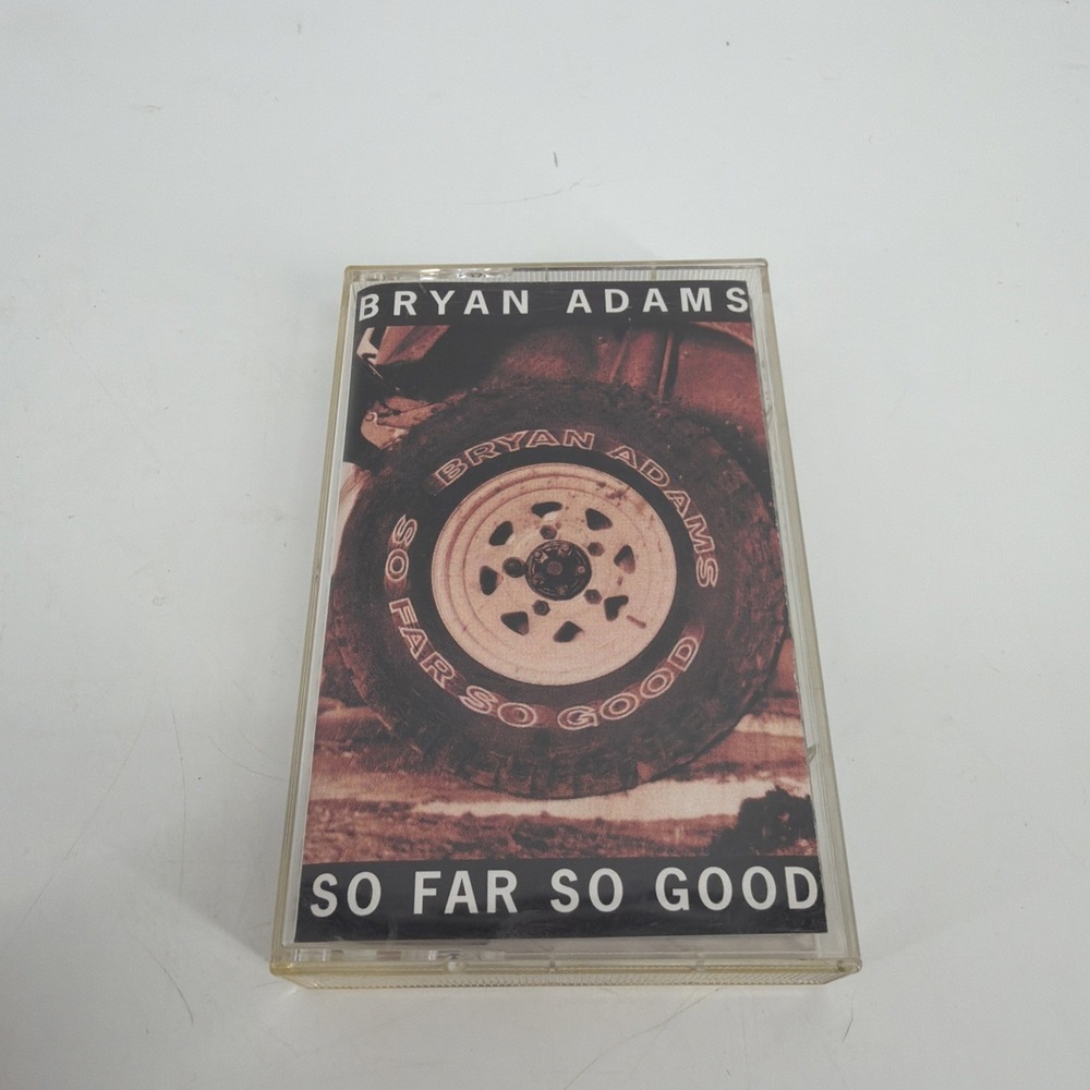 Bryan Adams So Far So Good Cassette Album 1993 A&M Records Rock